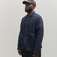 Kapital Unisex 12oz Denim Ringoman Coverall, Denim