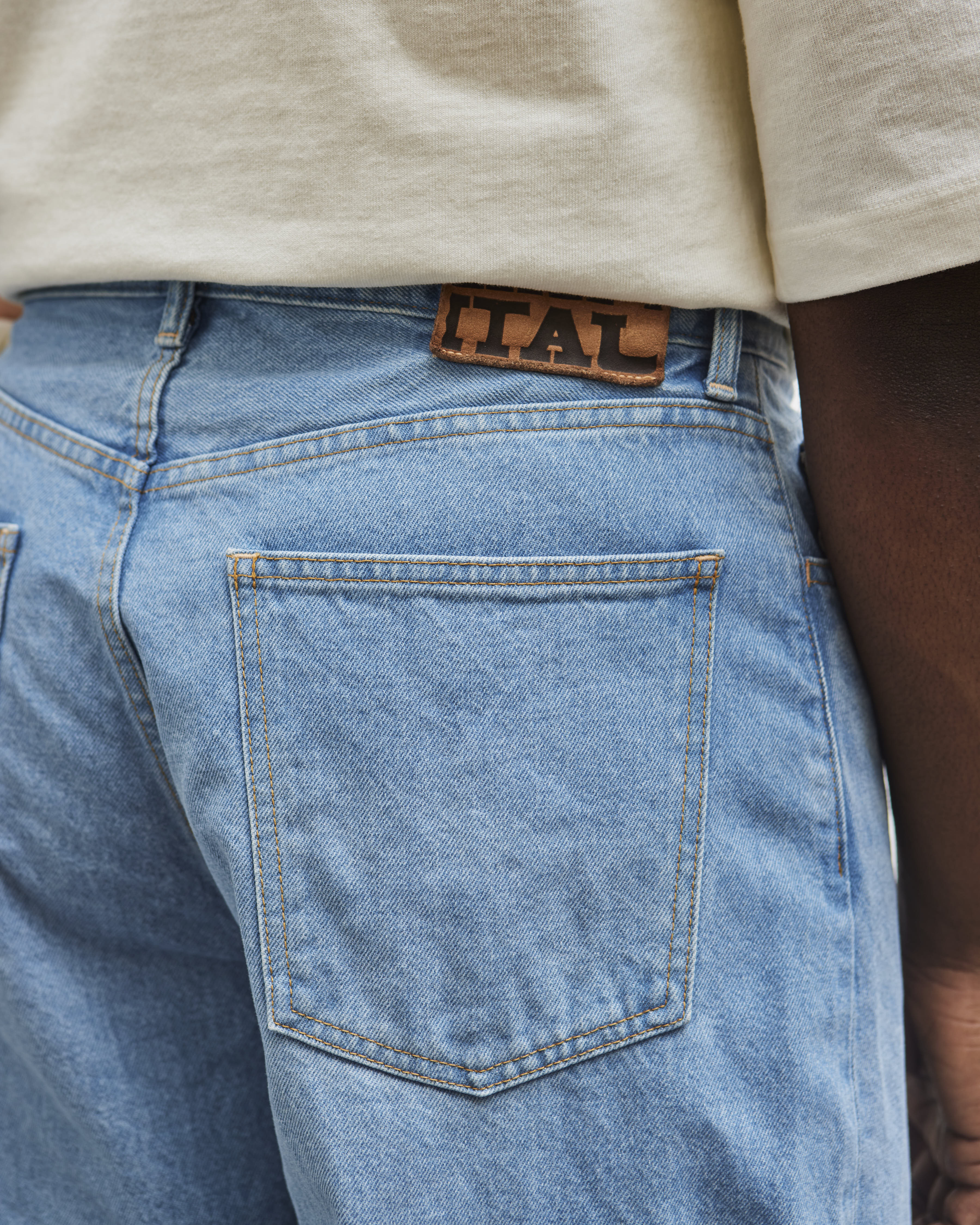 Kapital Unisex 13.5oz Zimbabwe Denim CLUB Baggy Pants, PRO – Glasswing