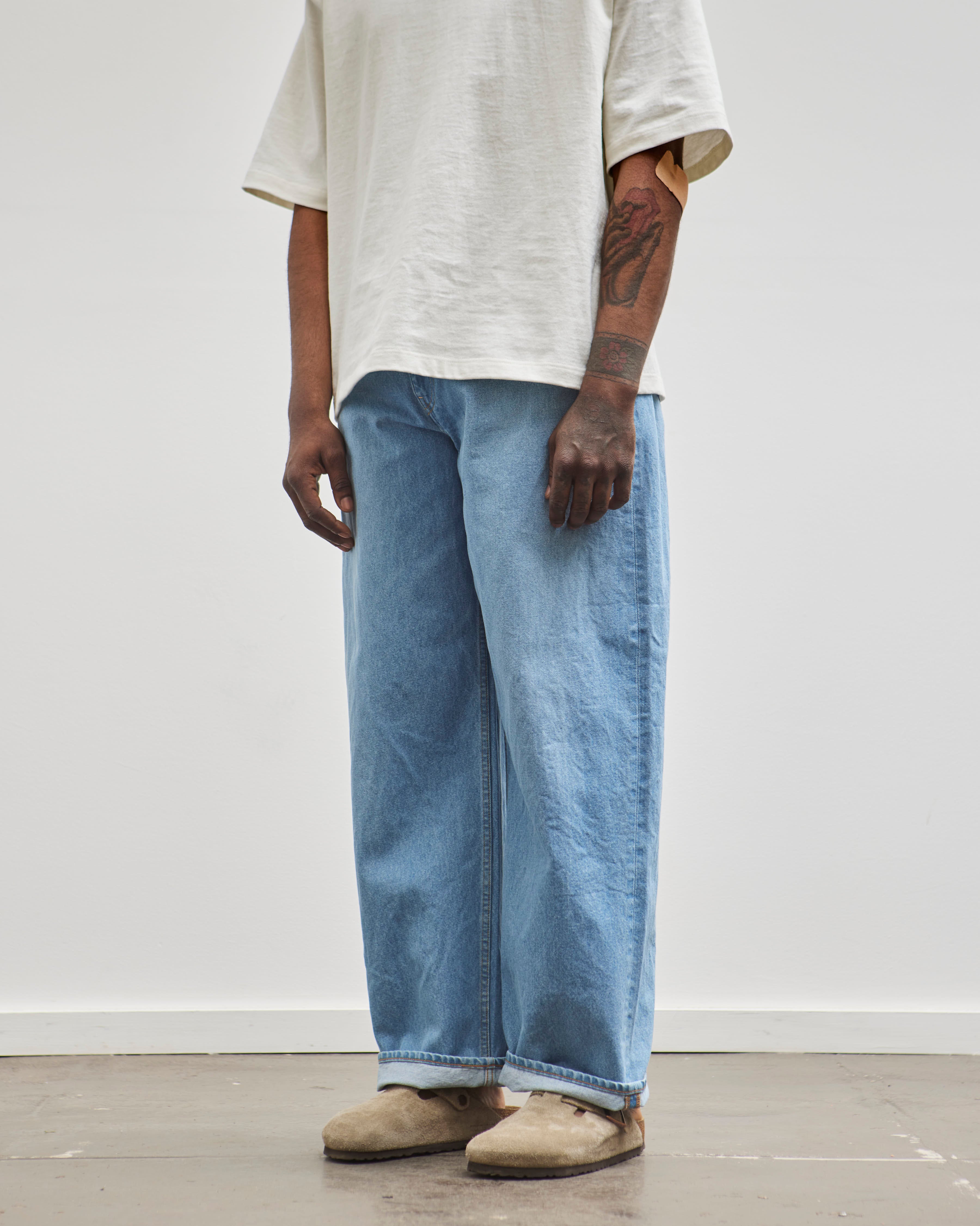 パンツ argue Zimbabwe cotton denim pants argue Zimbabwe cotton denim pants 【公式通販】