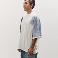 Kapital Unisex 18.5/-Jersey Bandana HUGE T (COOKIE), Sax