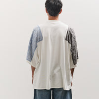 Kapital Unisex 18.5/-Jersey Bandana HUGE T (COOKIE), Sax