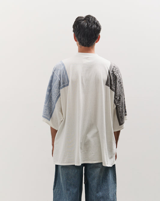 Kapital Unisex 18.5/-Jersey Bandana HUGE T (COOKIE), Sax