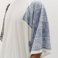 Kapital Unisex 18.5/-Jersey Bandana HUGE T (COOKIE), Sax