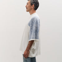 Kapital Unisex 18.5/-Jersey Bandana HUGE T (COOKIE), Sax