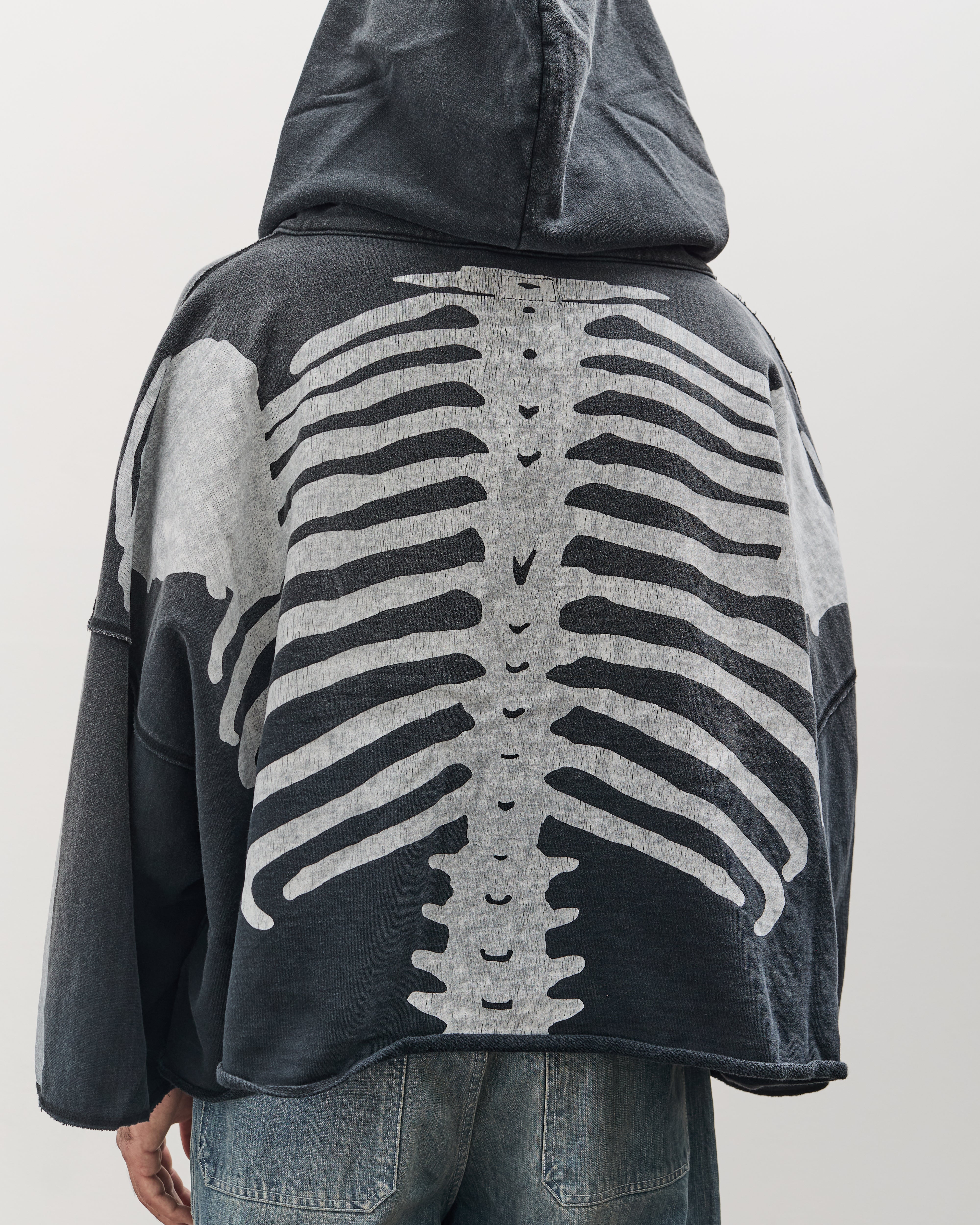 KAPITAL スタッズフード　3 Kapital 30/-SWTxFur GRIZZLY SWT (SPEAKEASY KAPITAL) (Light Brown