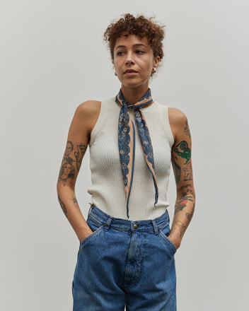 Kapital Washer Silk Neckerchief (Pecos Stripe)
