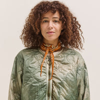 Kapital Washer Silk Neckerchief, Sambo Paisley, Orange