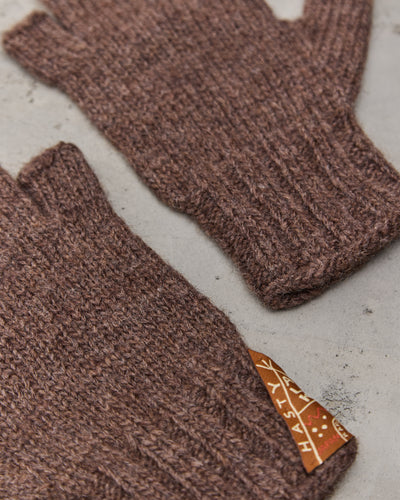Kapital Wool Folktale Gloves, Brown