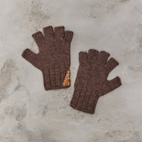 Kapital Wool Folktale Gloves, Brown