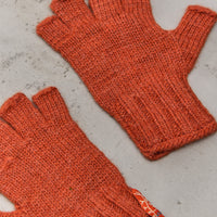 Kapital Wool Folktale Gloves, Orange