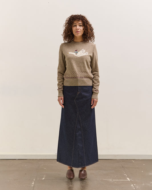 Kapital 13Oz Denim Pencil Skirt, Idg