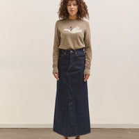 Kapital 13Oz Denim Pencil Skirt, Idg