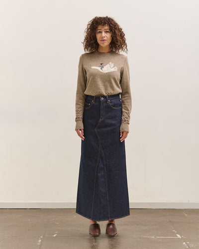 Kapital 13Oz Denim Pencil Skirt, Idg