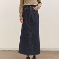 Kapital 13Oz Denim Pencil Skirt, Idg