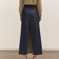 Kapital 13Oz Denim Pencil Skirt, Idg