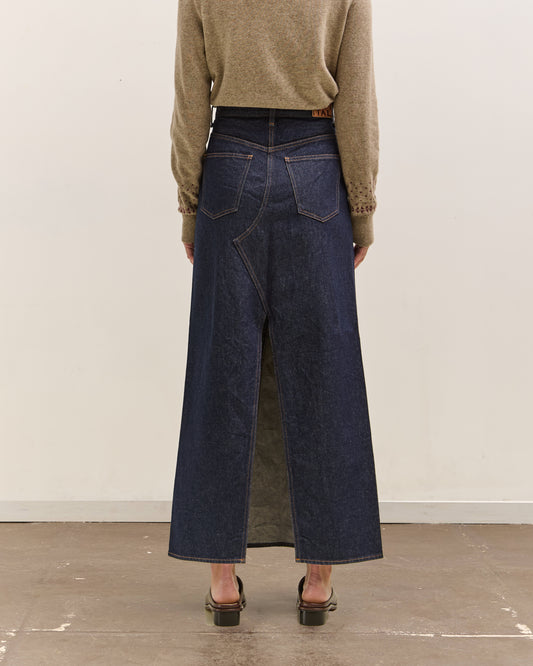 Kapital 13Oz Denim Pencil Skirt, Idg