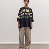 Jersey Huge-T (Denim Repair), Black