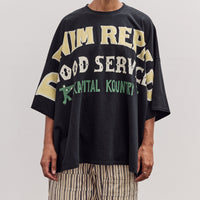 Jersey Huge-T (Denim Repair), Black