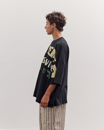 Jersey Huge-T (Denim Repair), Black