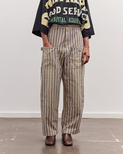 Dixie Hickoree Wide Lumber Pants, Muave