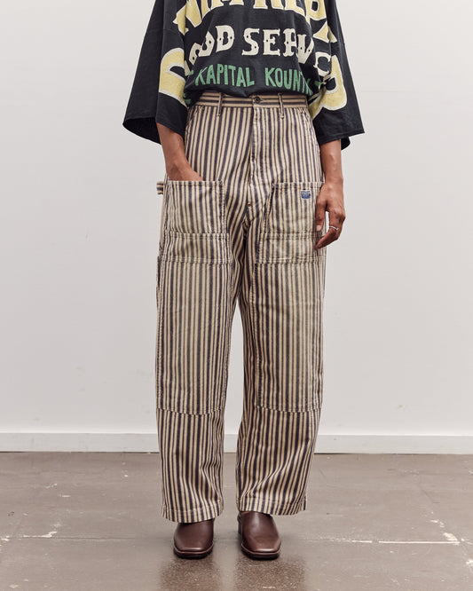 Dixie Hickoree Wide Lumber Pants, Muave