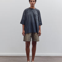 Jersey 2Tones Big Pocket T (Bone), Black X Khaki
