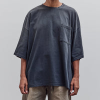 Jersey 2Tones Big Pocket T (Bone), Black X Khaki