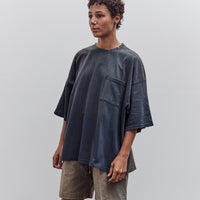 Jersey 2Tones Big Pocket T (Bone), Black X Khaki