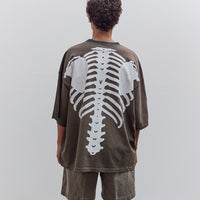 Jersey 2Tones Big Pocket T (Bone), Black X Khaki
