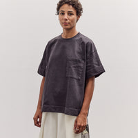 Dense Jersey Army Beach Packed T, Ink Black