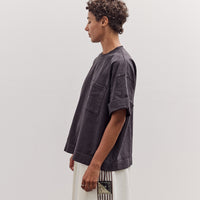 Dense Jersey Army Beach Packed T, Ink Black