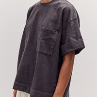 Dense Jersey Army Beach Packed T, Ink Black