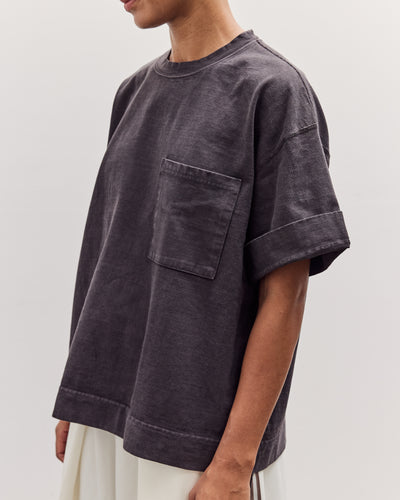 Dense Jersey Army Beach Packed T, Ink Black
