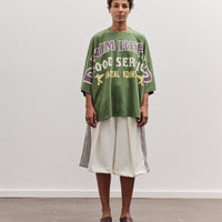 Jersey Huge-T (Denim Repair), Green