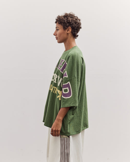 Jersey Huge-T (Denim Repair), Green
