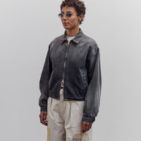 11.5Oz Blk X Blk Denim Hacksaw Drizzler Jacket, Pro