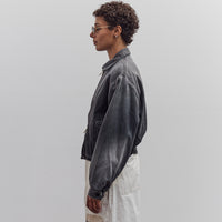 11.5Oz Blk X Blk Denim Hacksaw Drizzler Jacket, Pro