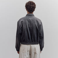 11.5Oz Blk X Blk Denim Hacksaw Drizzler Jacket, Pro