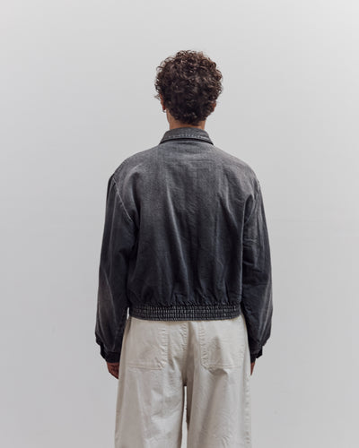 11.5Oz Blk X Blk Denim Hacksaw Drizzler Jacket, Pro