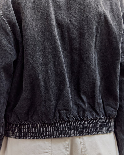 11.5Oz Blk X Blk Denim Hacksaw Drizzler Jacket, Pro