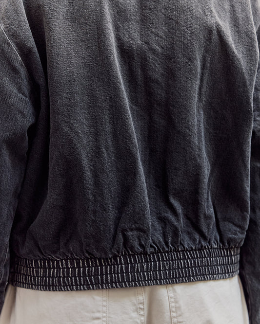 11.5Oz Blk X Blk Denim Hacksaw Drizzler Jacket, Pro