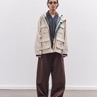 60/40 Cloth MAGPIE Mountain Parka, Ecru