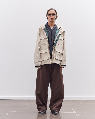 Kapital 60/40 Cloth MAGPIE Mountain Parka, Ecru