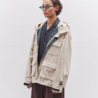 60/40 Cloth MAGPIE Mountain Parka, Ecru