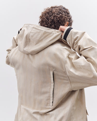 Kapital 60/40 Cloth MAGPIE Mountain Parka, Ecru