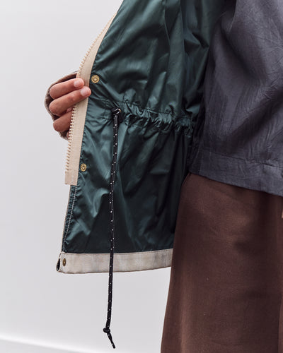 Kapital 60/40 Cloth MAGPIE Mountain Parka, Ecru