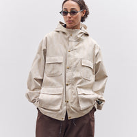 60/40 Cloth MAGPIE Mountain Parka, Ecru