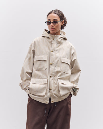 Kapital 60/40 Cloth MAGPIE Mountain Parka, Ecru