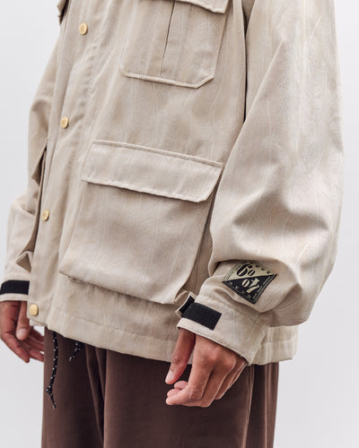 Kapital 60/40 Cloth MAGPIE Mountain Parka, Ecru