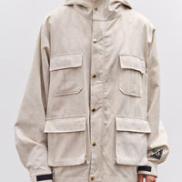 60/40 Cloth MAGPIE Mountain Parka, Ecru